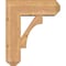 Ekena Millwork Westlake Craftsman Smooth Bracket w/ Offset Brace, Western Red Cedar, 7 1/2"W x 20"D x 24"H BKT0806X20X24WTL04SWR - alternate 2